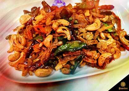 Delicious Menu : Stir fried cashew nuts