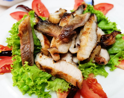 เมนูอาหารอร่อย : คอหมูย่าง