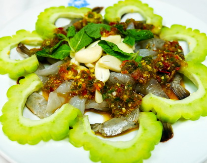 เมนูอาหารอร่อย : กุ้งแช่น้ำปลา