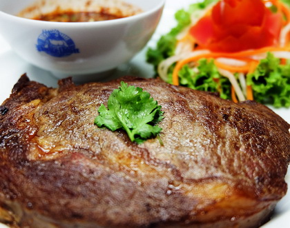 เมนูอาหารอร่อย : เนื้อย่างจิ้มแจ่ว